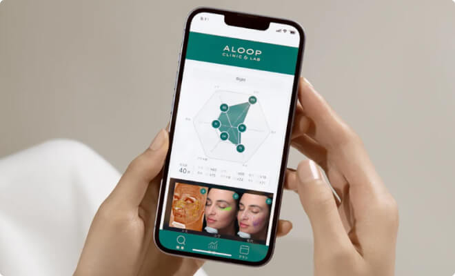 スマホで結果を確認